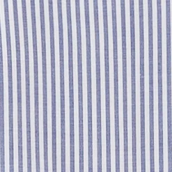 Stripe Layered Peplum Shirt Navy / White