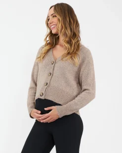 Sunday Knit Cardigan Mocha