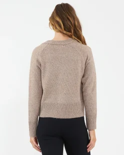 Sunday Knit Cardigan Mocha