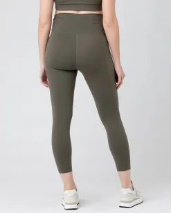 Tempo Crop Legging Khaki