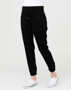 Tencel Off Duty Pant Black