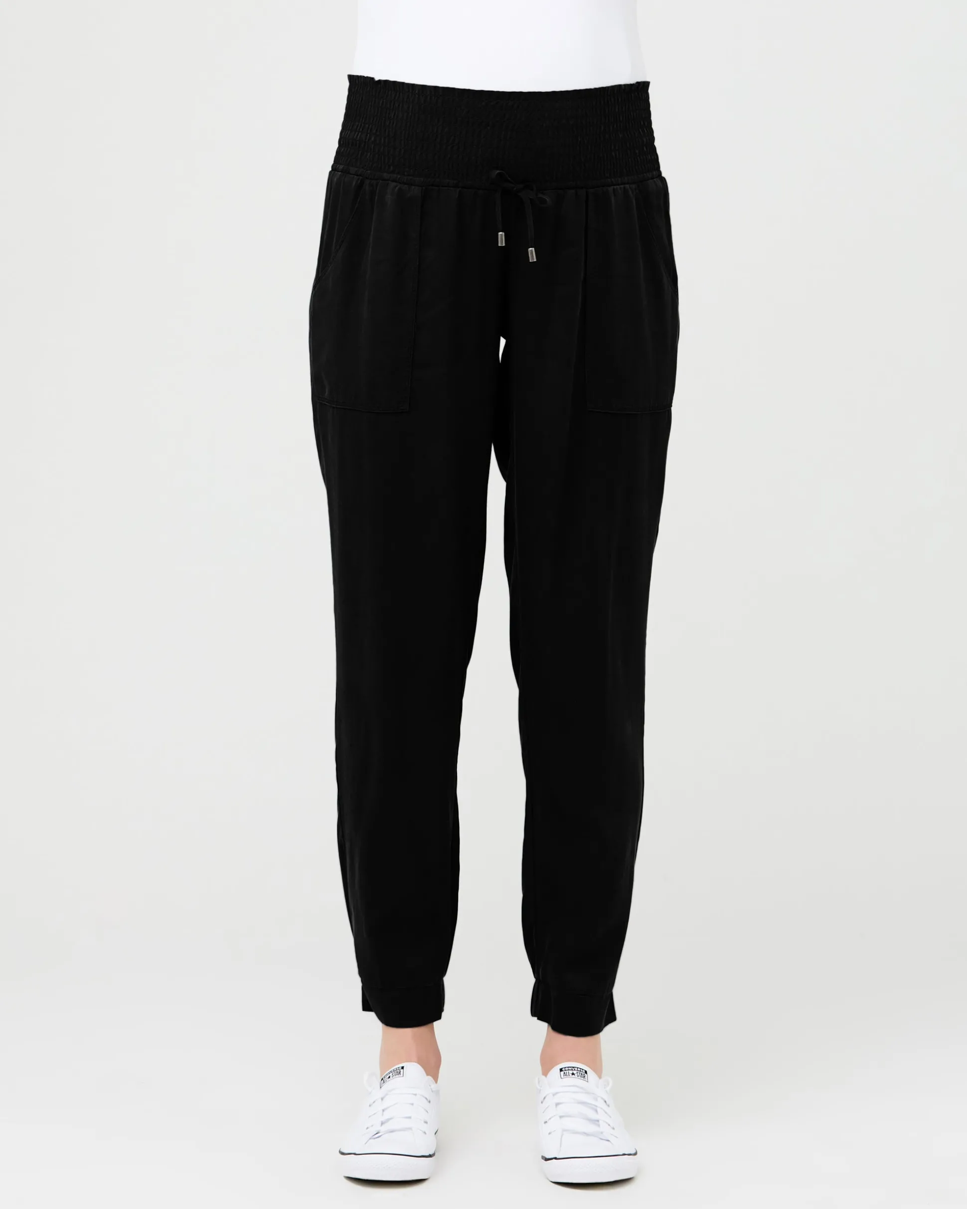 Tencel Off Duty Pant Black