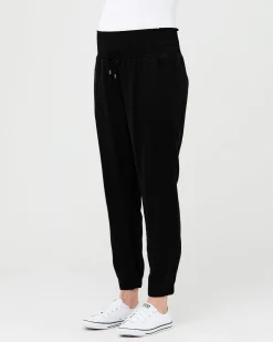 Tencel Off Duty Pant Black