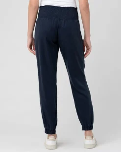 Tencel Off Duty Pant Navy