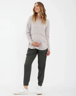 Tencel Off Duty Pant Olive