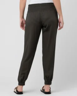 Tencel Off Duty Pant Olive