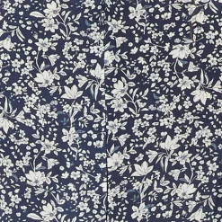 Thea Dress  Navy / White