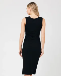 Tilly Rib Dress  Black