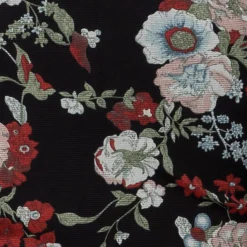 Wild Bloom Nursing Dress Black